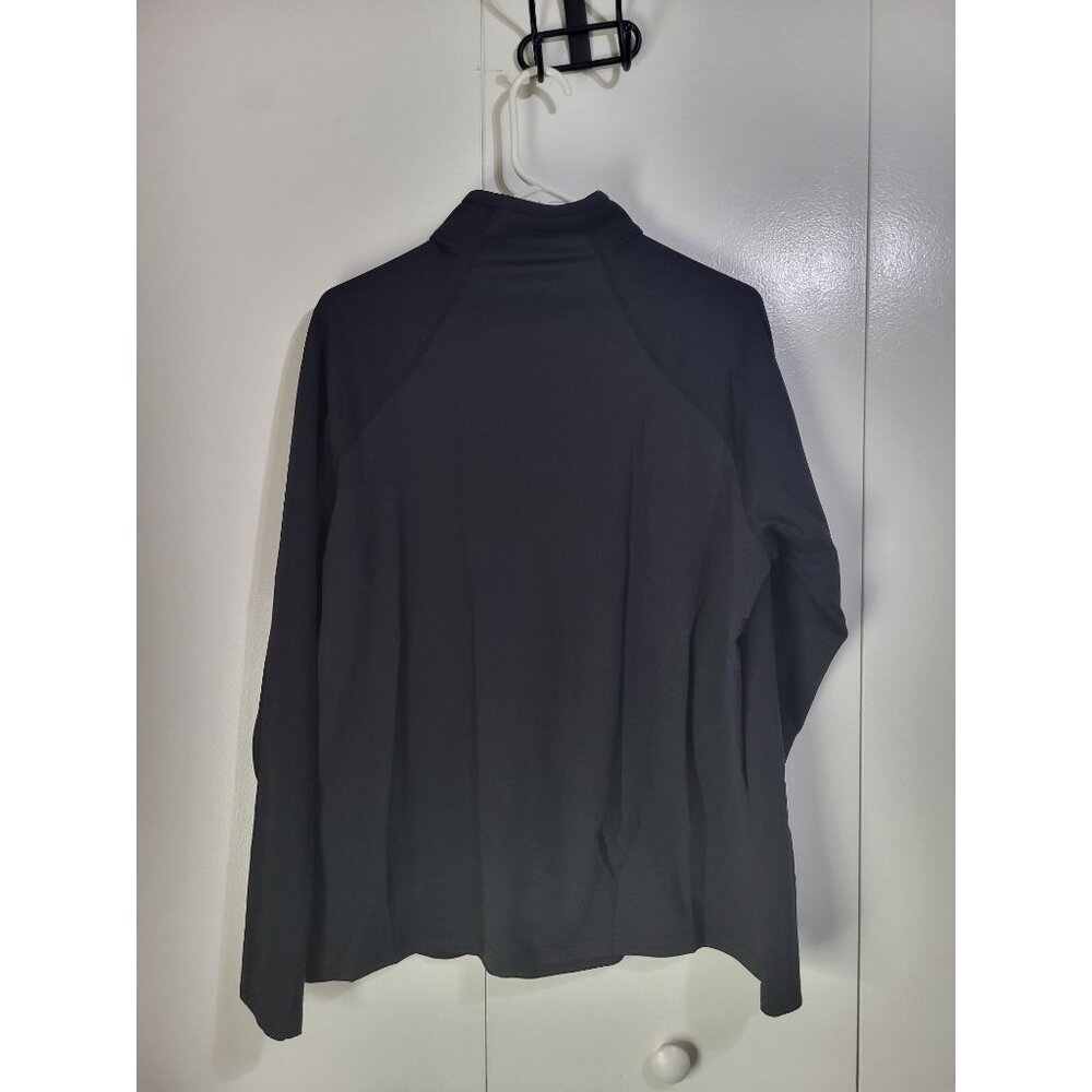 Nike ACG Fit Dry Women's SZ XL 1/4 Zip Pullover Black Athletic Top Mock Neck - Picture 2 of 8